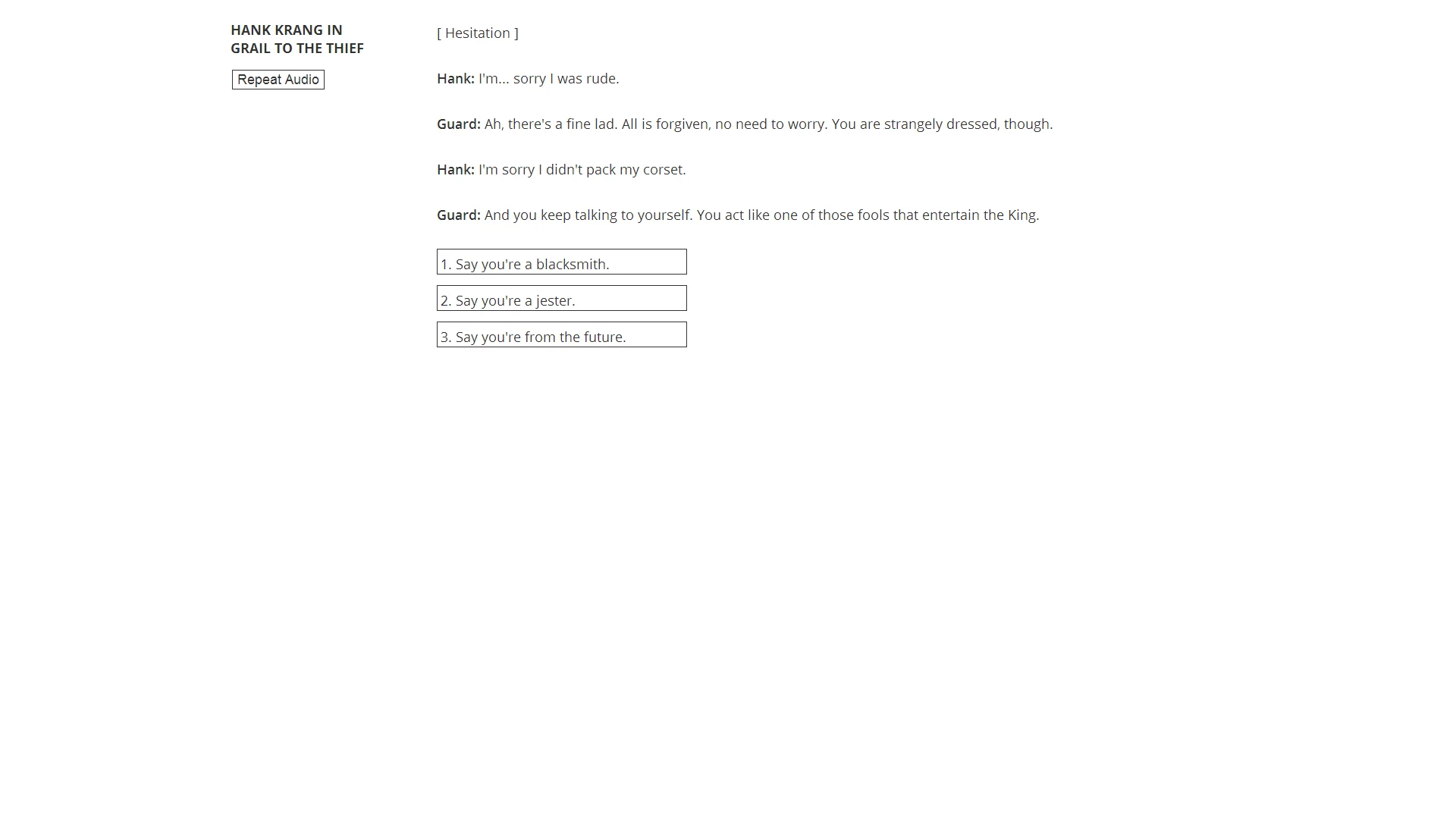 Grail to the Thief - кадр 4