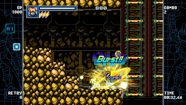 Mighty Gunvolt Burst — скриншот 3