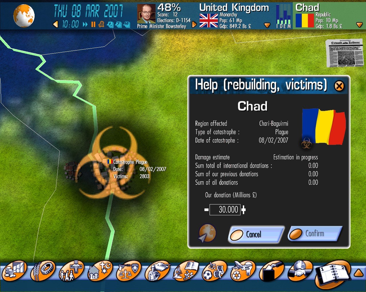 Geo-Political Simulator — скриншот 3