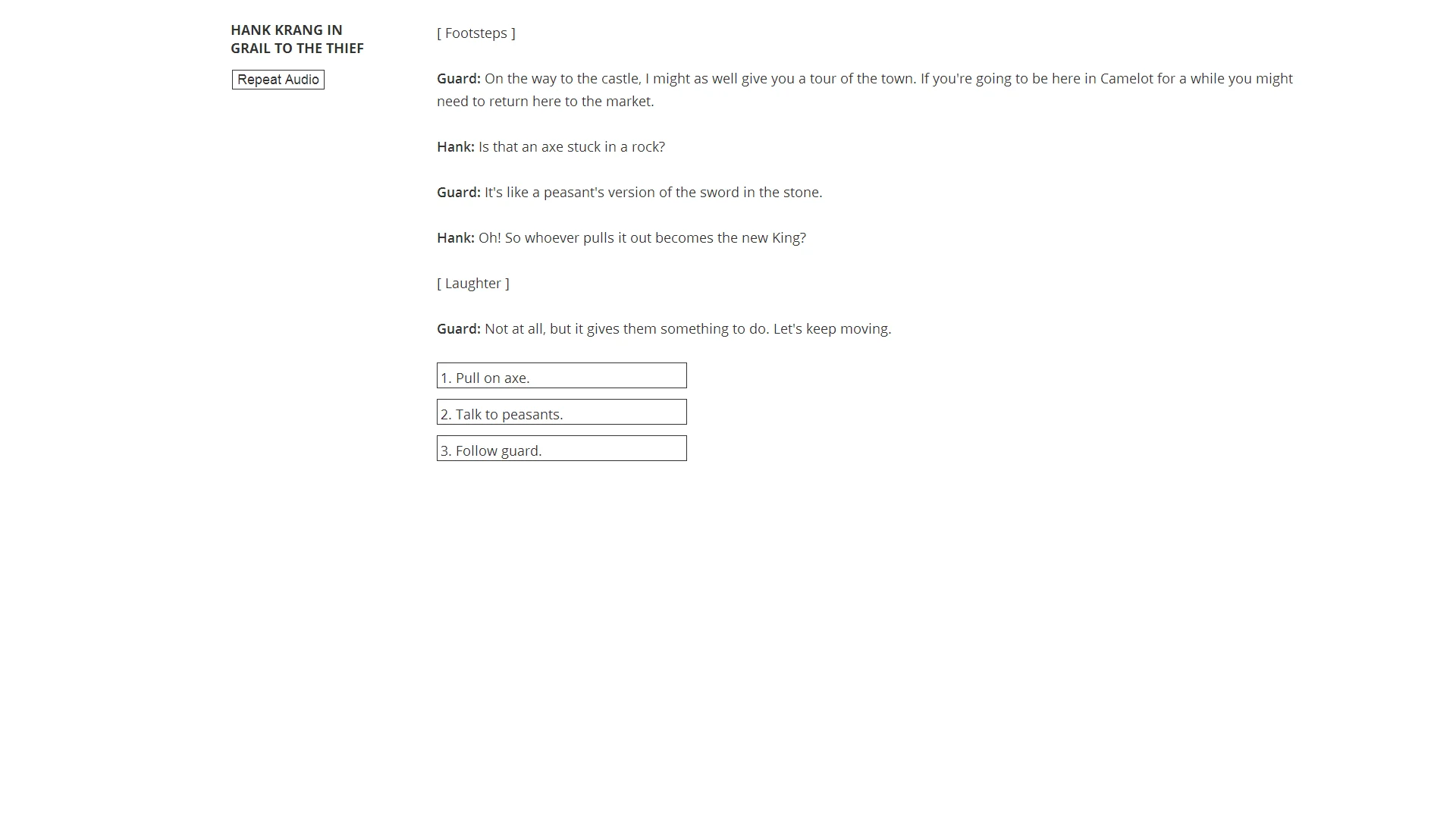 Grail to the Thief - кадр 5