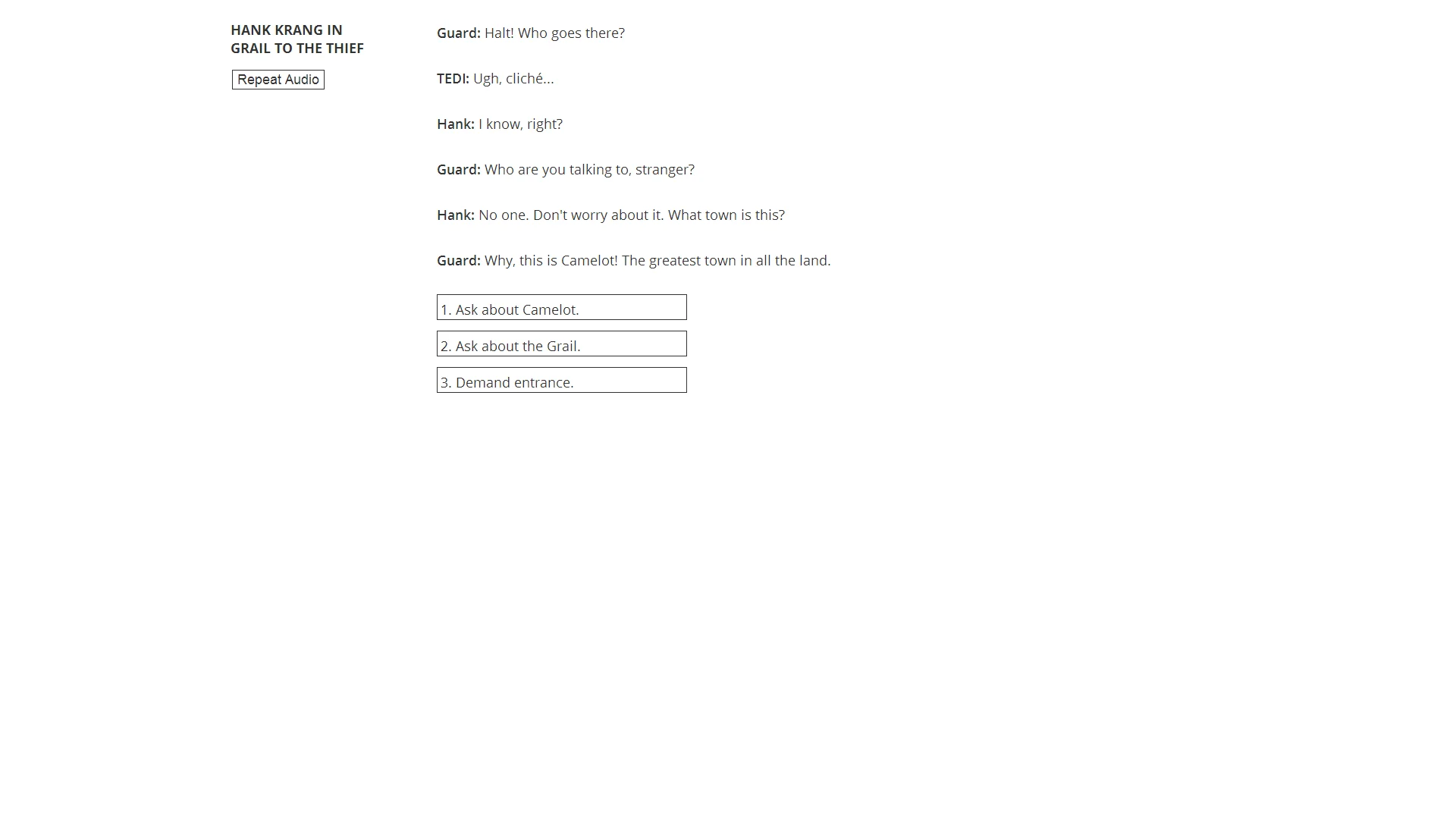 Grail to the Thief - кадр 3