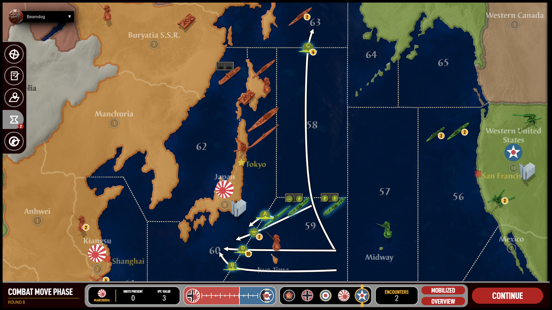 Axis & Allies Online — скриншот 2