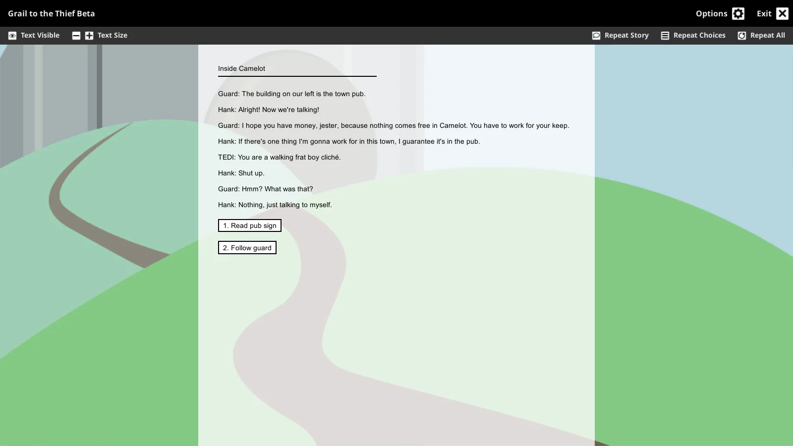 Grail to the Thief - кадр 6