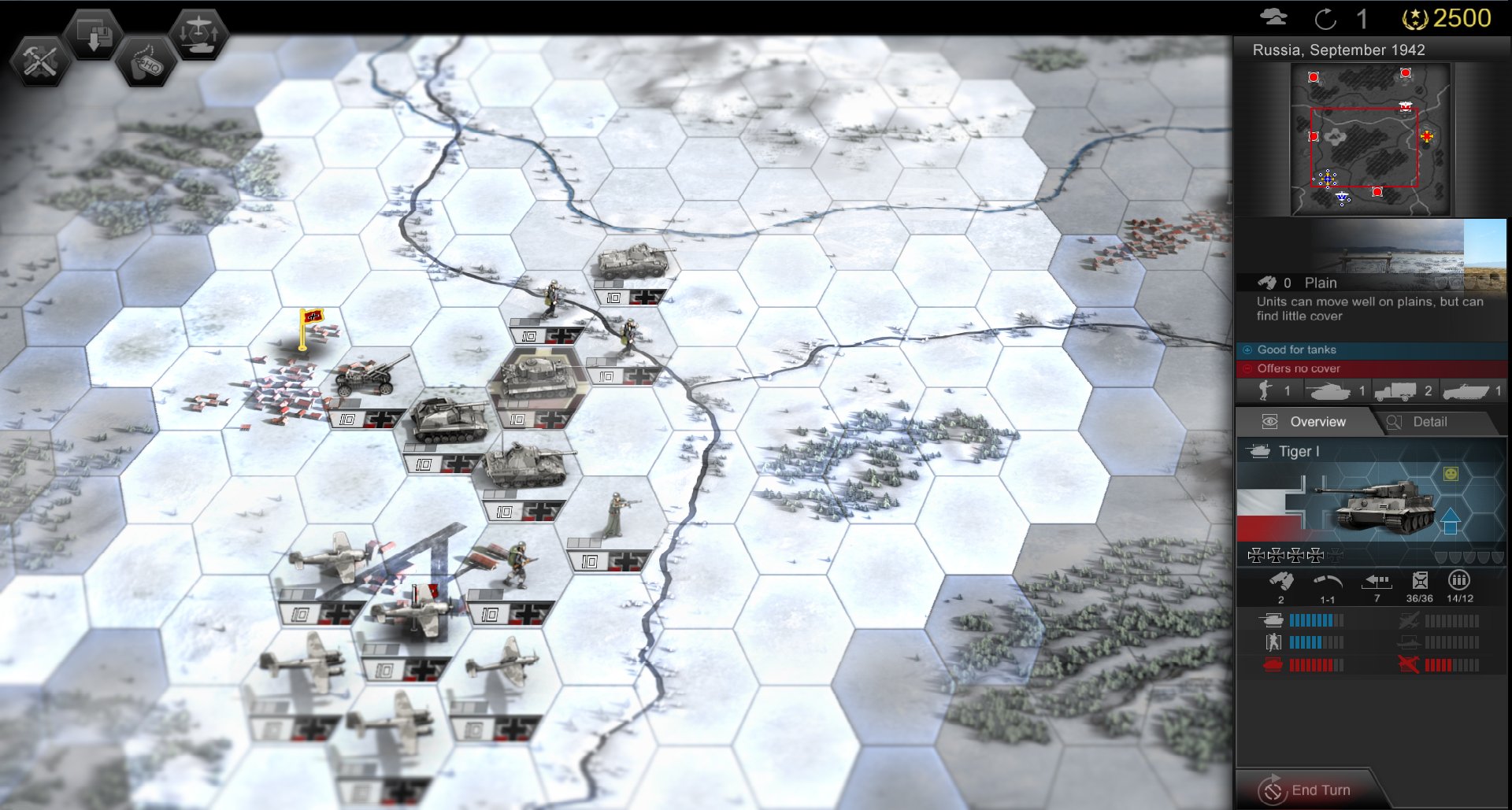Panzer Tactics HD — скриншот 8