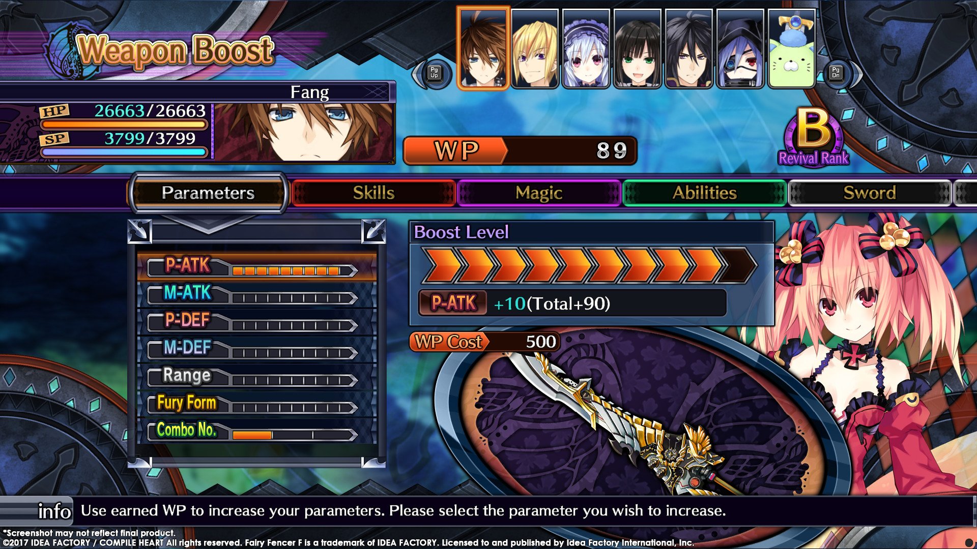 Fairy Fencer F: Advent Dark Force — скриншот 6