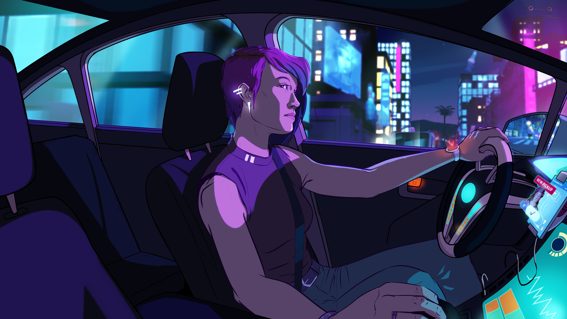 Neo Cab — скриншот 1