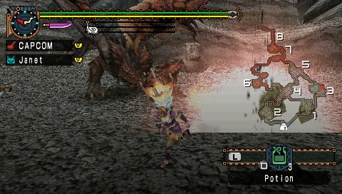 Monster Hunter Freedom Unite — скриншот 5
