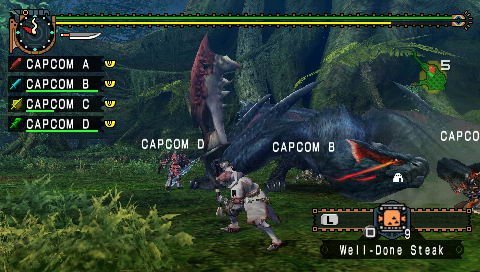 Monster Hunter Freedom Unite — скриншот 3