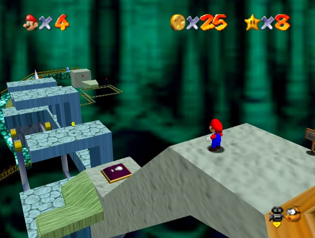 Super Mario 64 - кадр 4