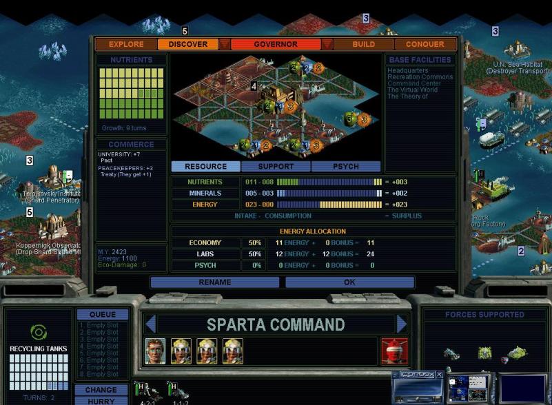 Sid Meier's Alpha Centauri — скриншот 5