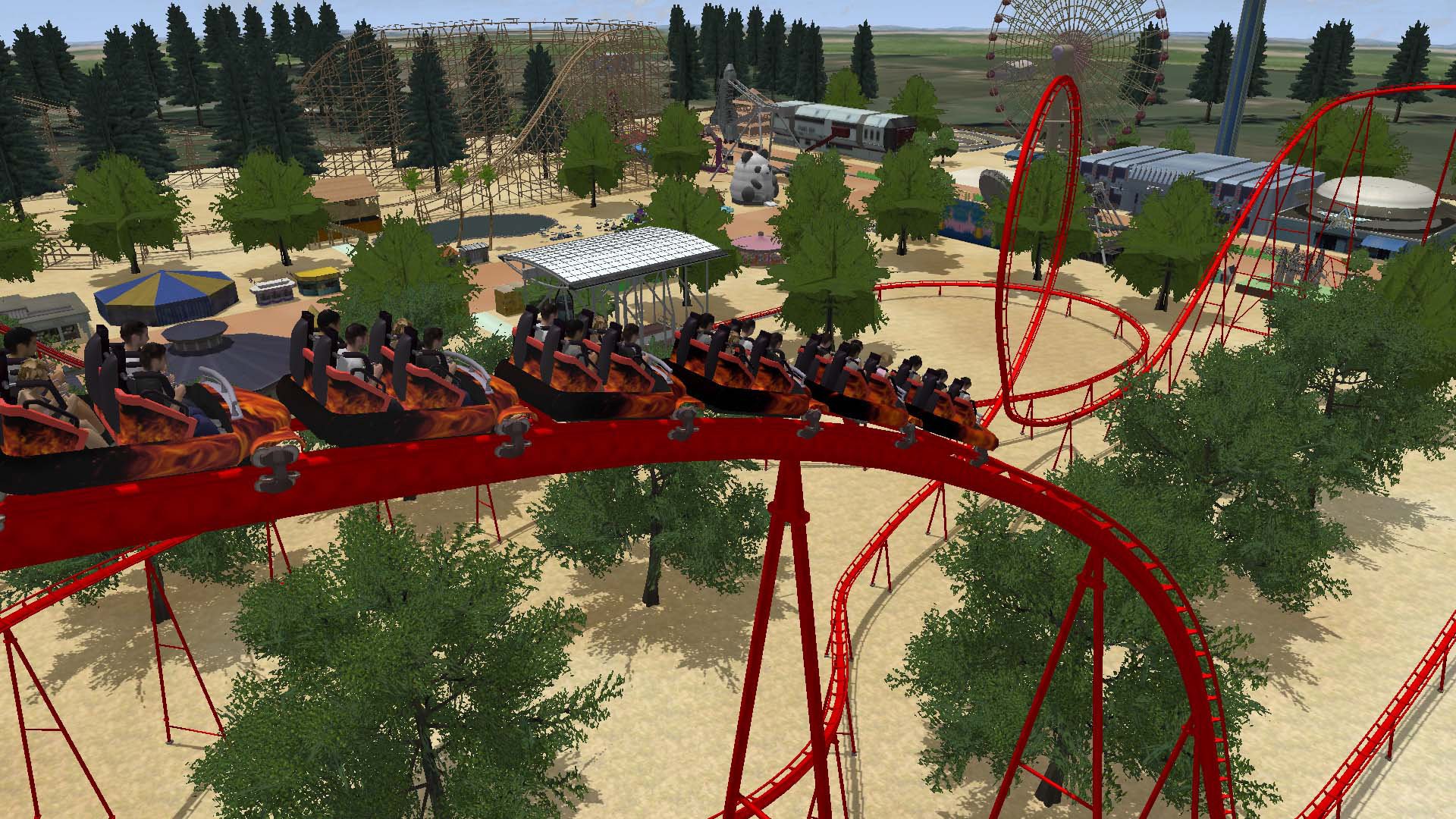 Rollercoaster Dreams — скриншот 2