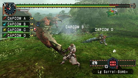 Monster Hunter Freedom Unite — скриншот 2