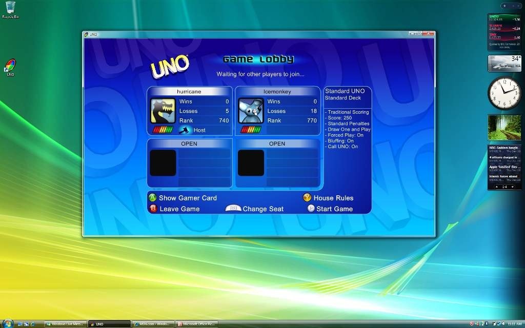 UNO (2007) — скриншот 5