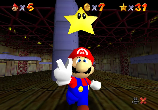 Super Mario 64 - кадр 12