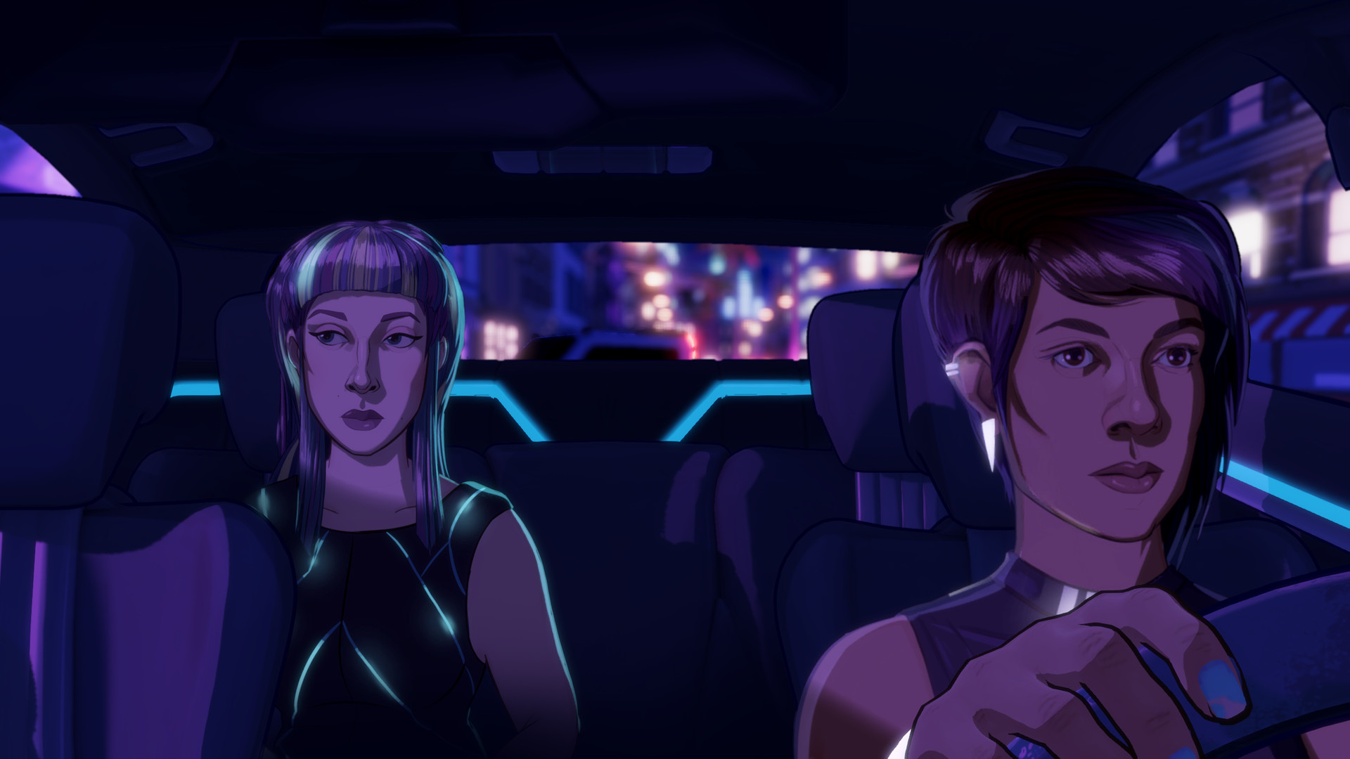 Neo Cab — скриншот 2