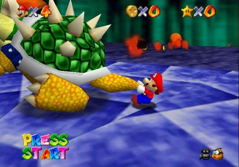 Super Mario 64 - кадр 2