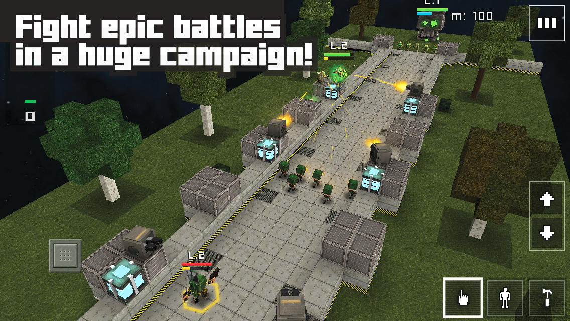 Block Fortress: War — скриншот 1