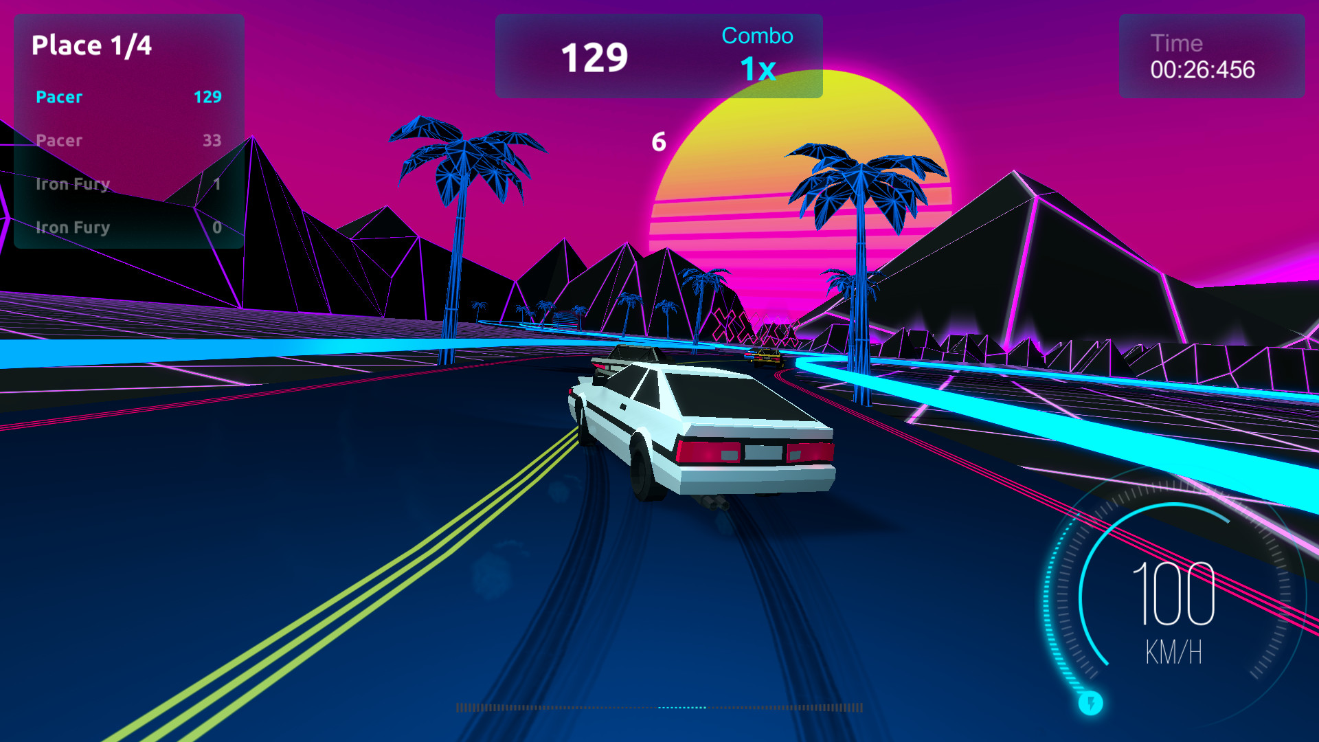 Driftpunk Racer — скриншот 3
