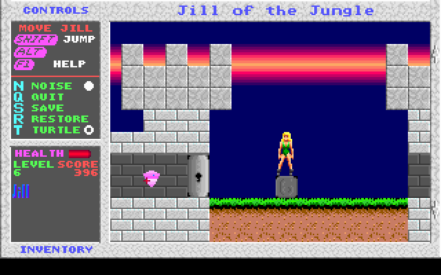 Jill of the Jungle — скриншот 5