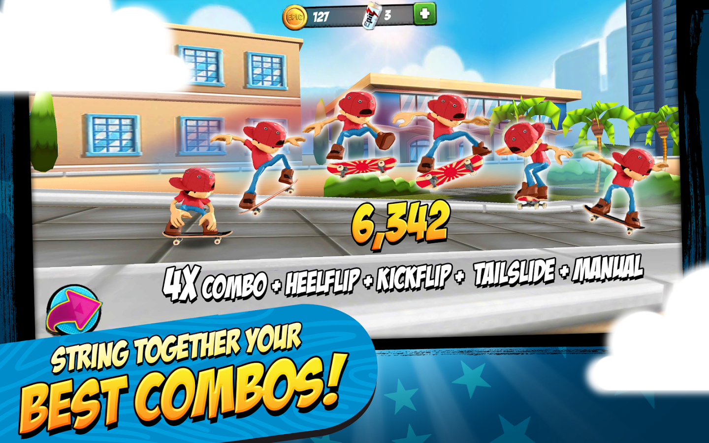 Epic Skater — скриншот 2