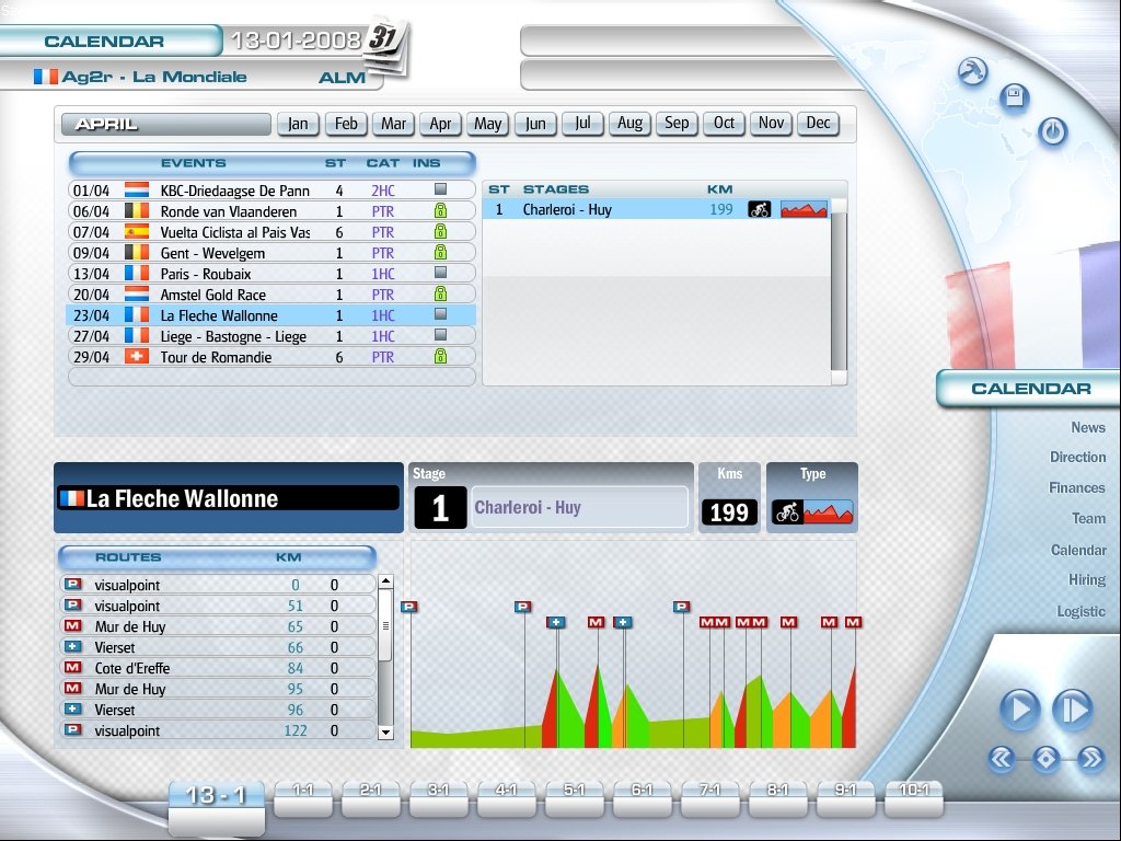 Cycling Evolution 2008 — скриншот 2