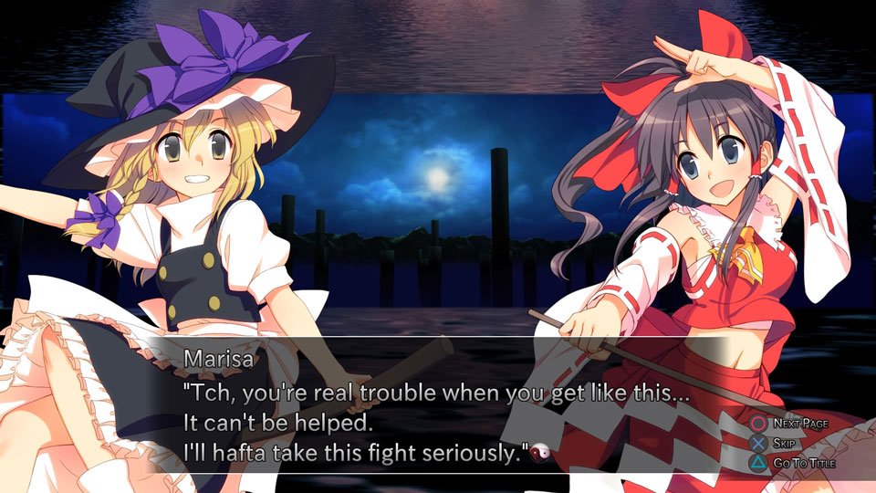 Touhou Genso Rondo: Bullet Ballet — скриншот 2
