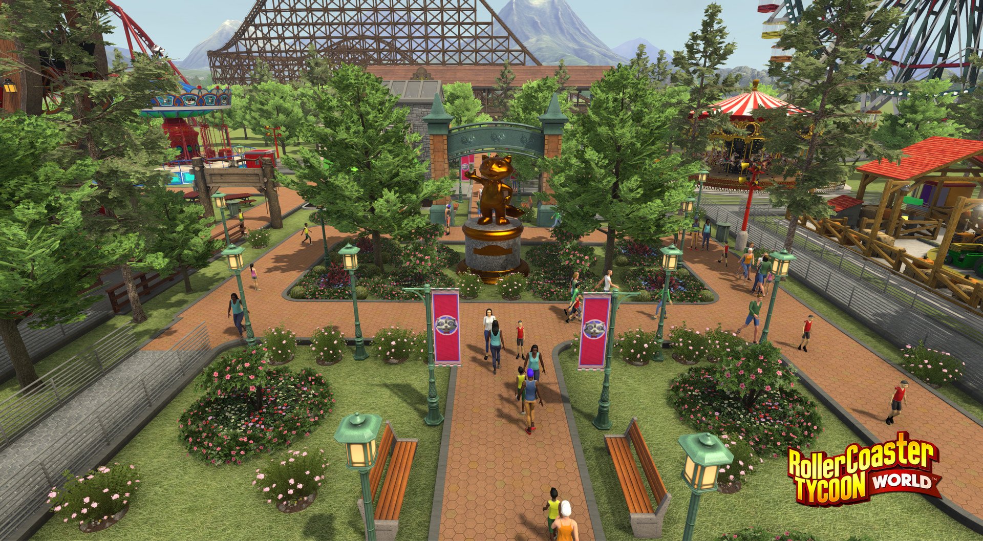 RollerCoaster Tycoon World — скриншот 4