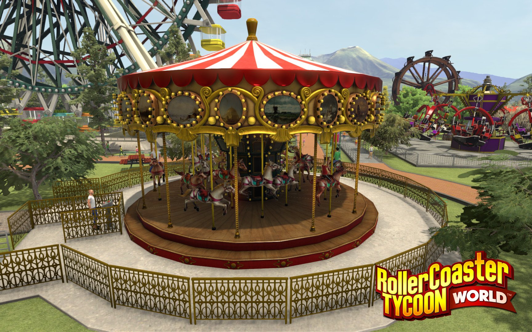 RollerCoaster Tycoon World — скриншот 2