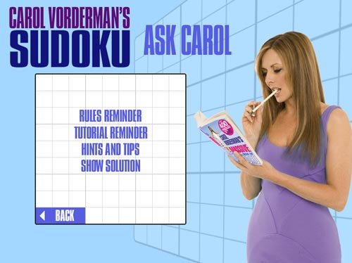 Carol Vorderman's Sudoku — скриншот 3