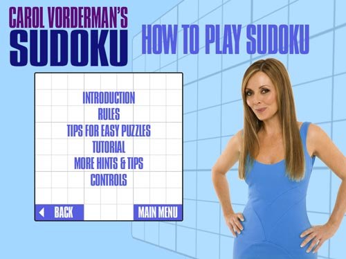 Carol Vorderman's Sudoku — скриншот 2