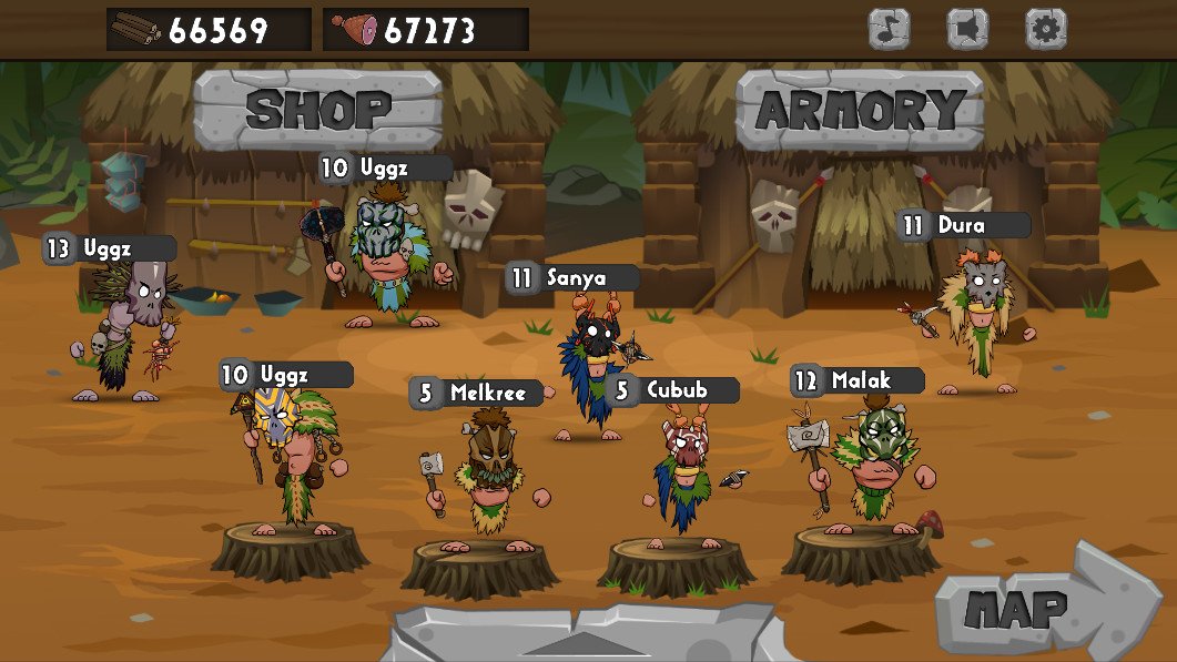 Stone Age Wars — скриншот 4
