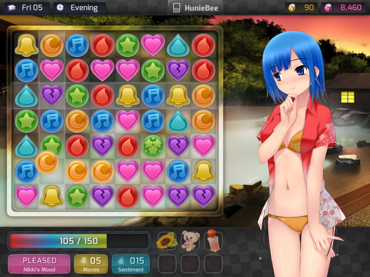 HuniePop — скриншот 3