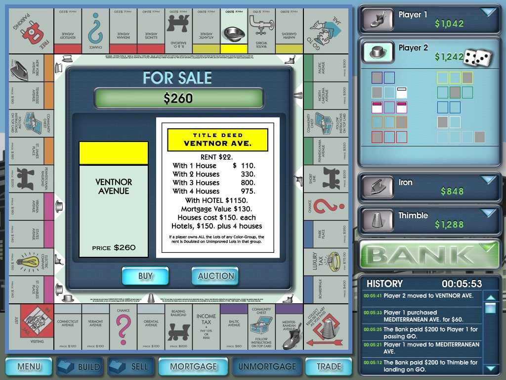 Monopoly by Parker Brothers — скриншот 1