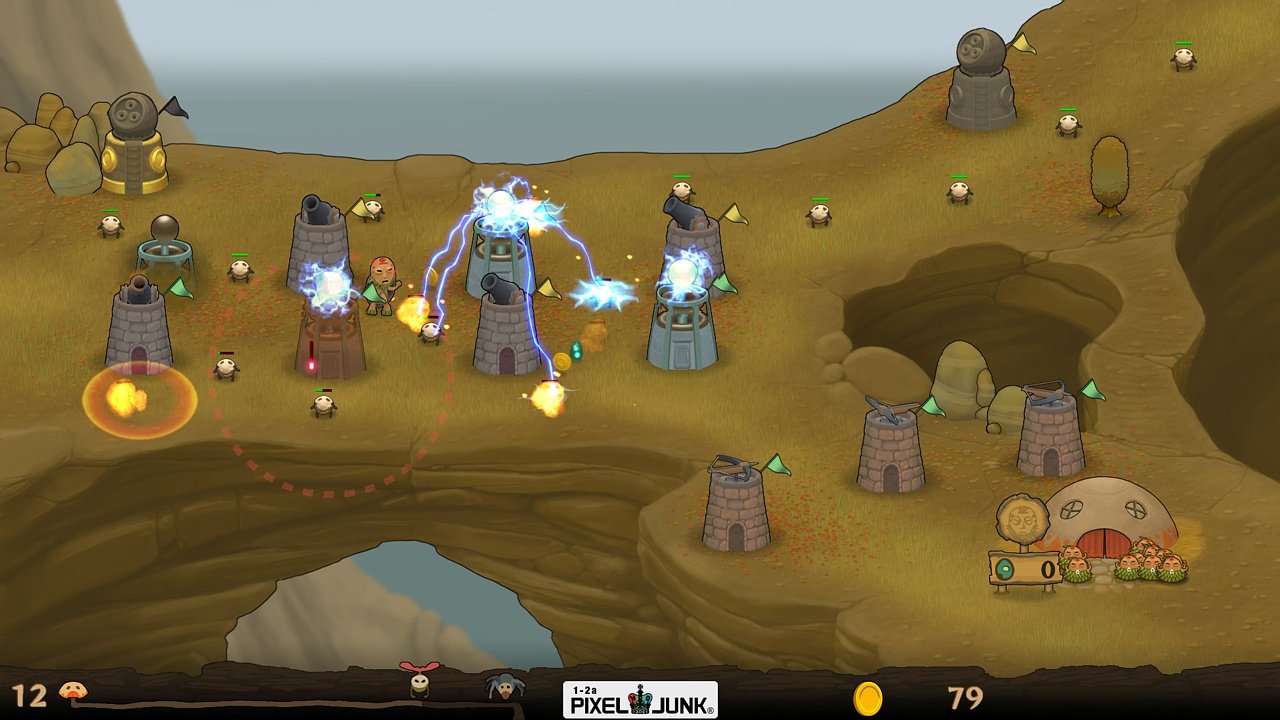 PixelJunk Monsters Encore — скриншот 1