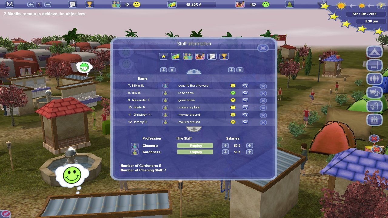 Camping Manager 2012 — скриншот 7