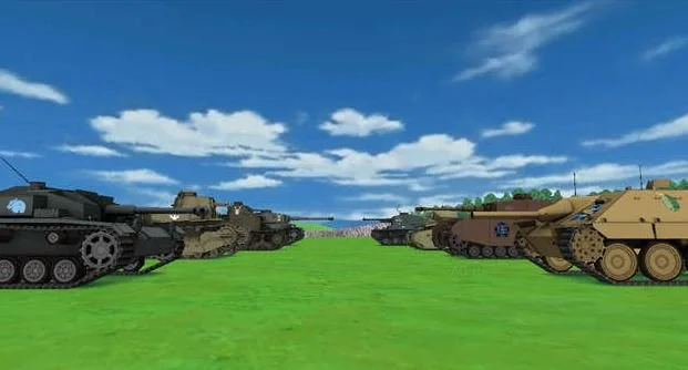 Girls und Panzer: Master the Tank Road - кадр 1