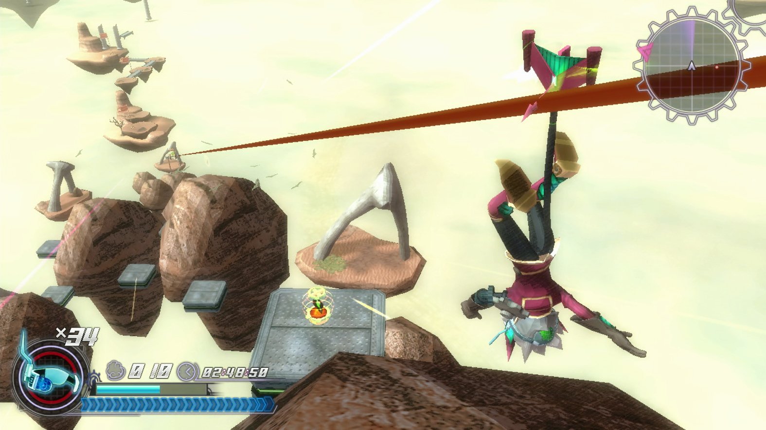 Rodea: The Sky Soldier — скриншот 2