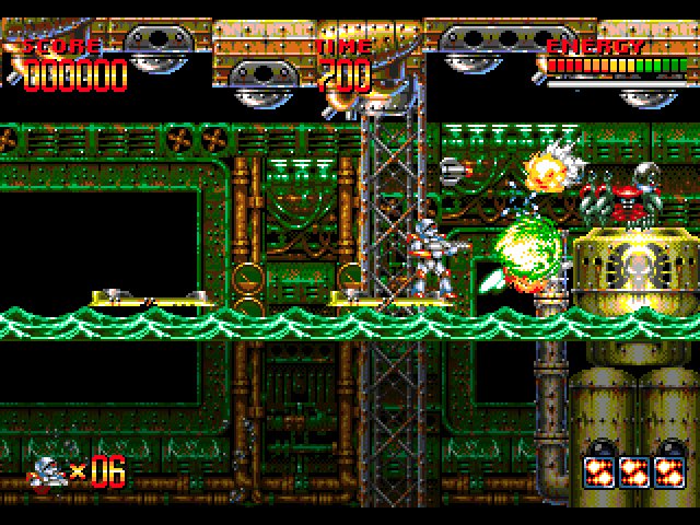 Mega Turrican — скриншот 2