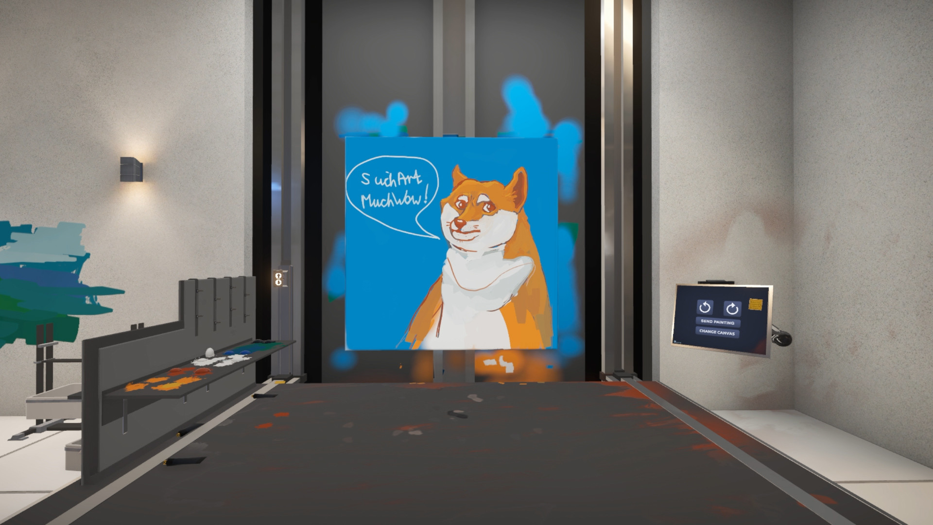 Скриншот 2 игры SuchArt: Genius Artist Simulator