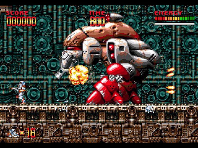 Mega Turrican — скриншот 5