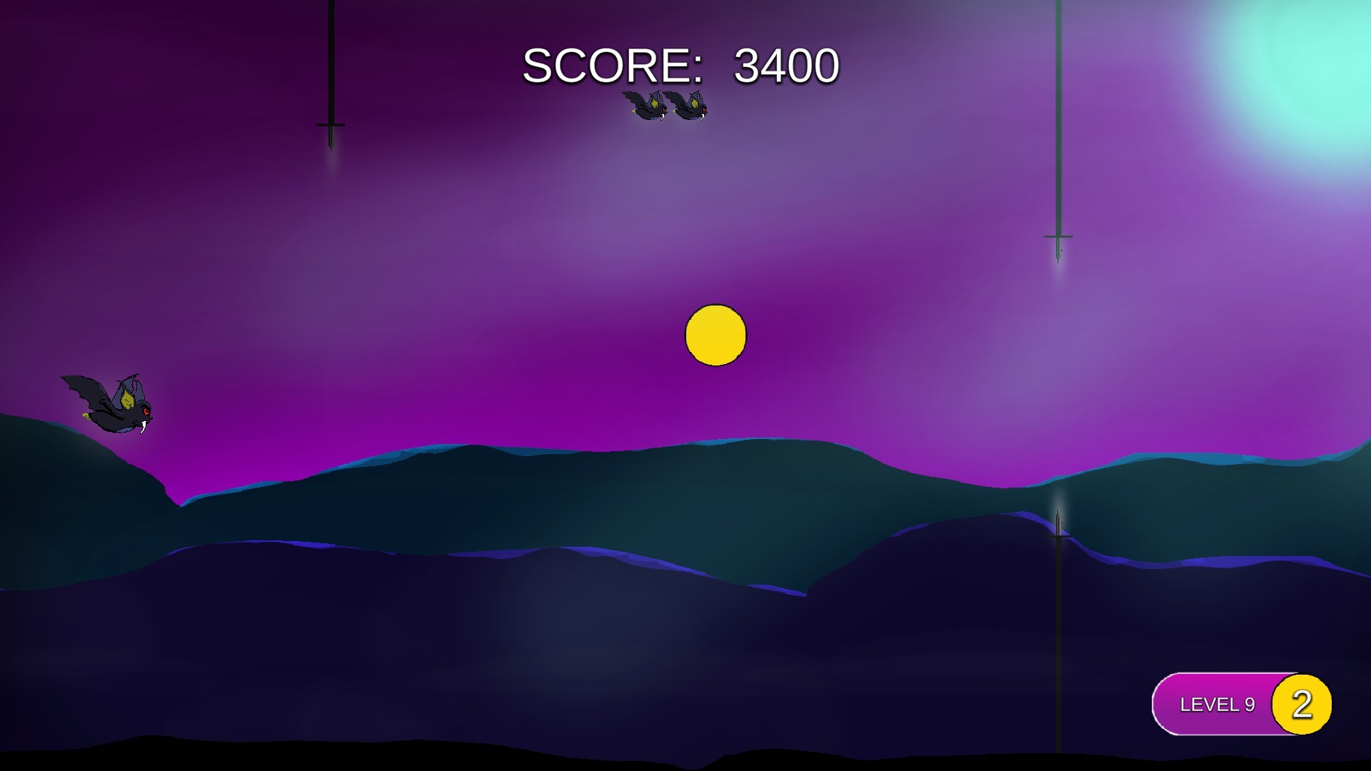Flappy Bat — скриншот 2