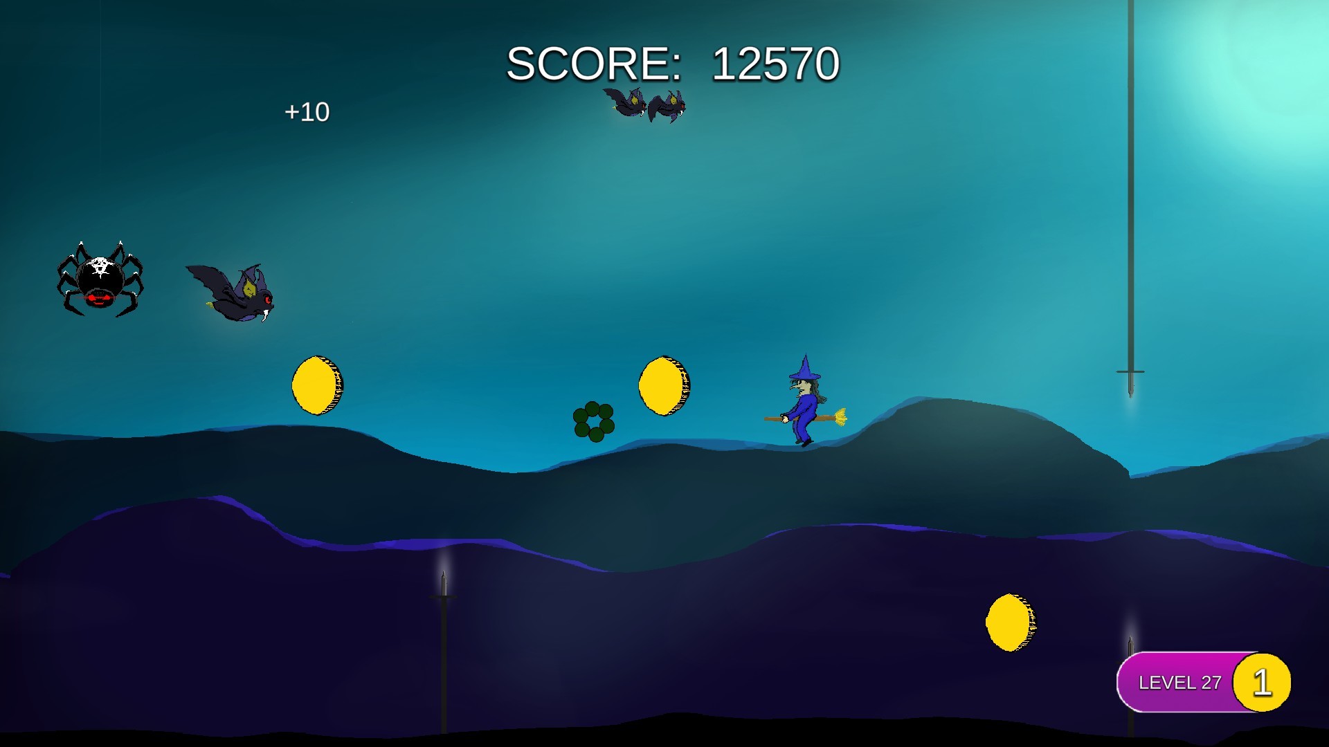 Flappy Bat — скриншот 6