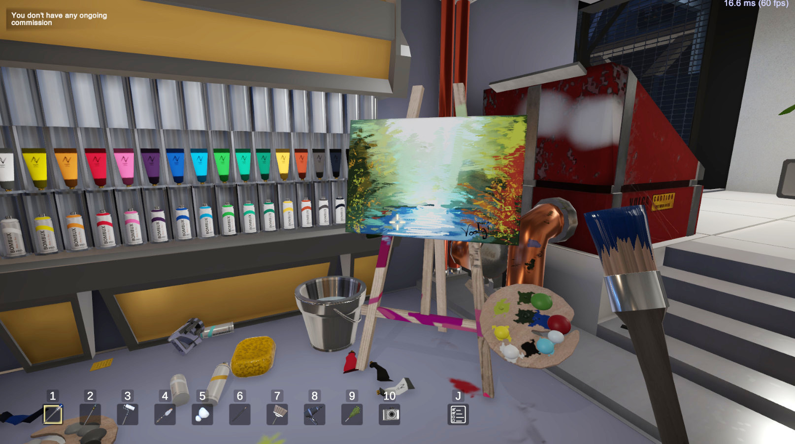 Скриншот 5 игры SuchArt: Genius Artist Simulator
