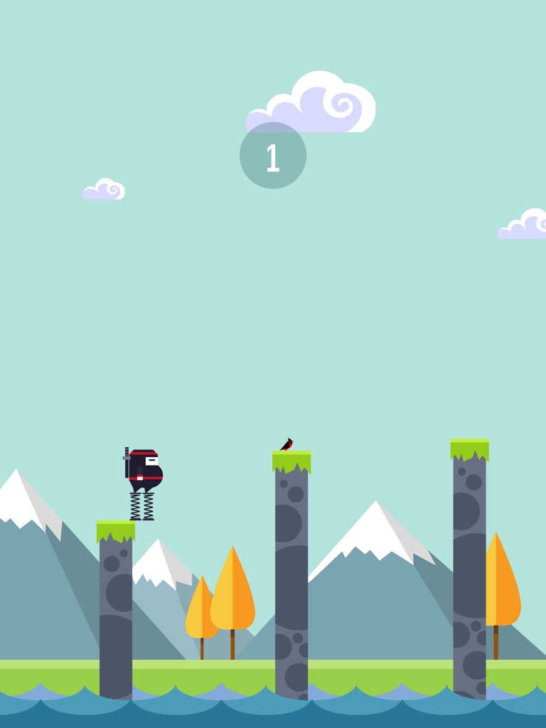 Spring Ninja — скриншот 2