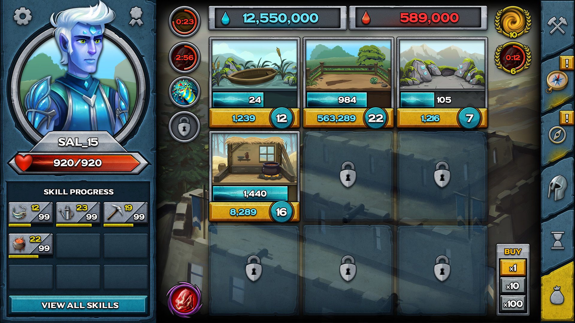 RuneScape: Idle Adventures — скриншот 2