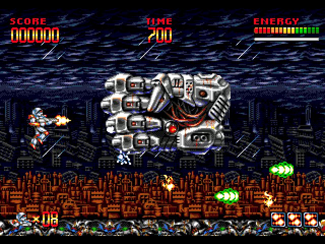 Mega Turrican — скриншот 4