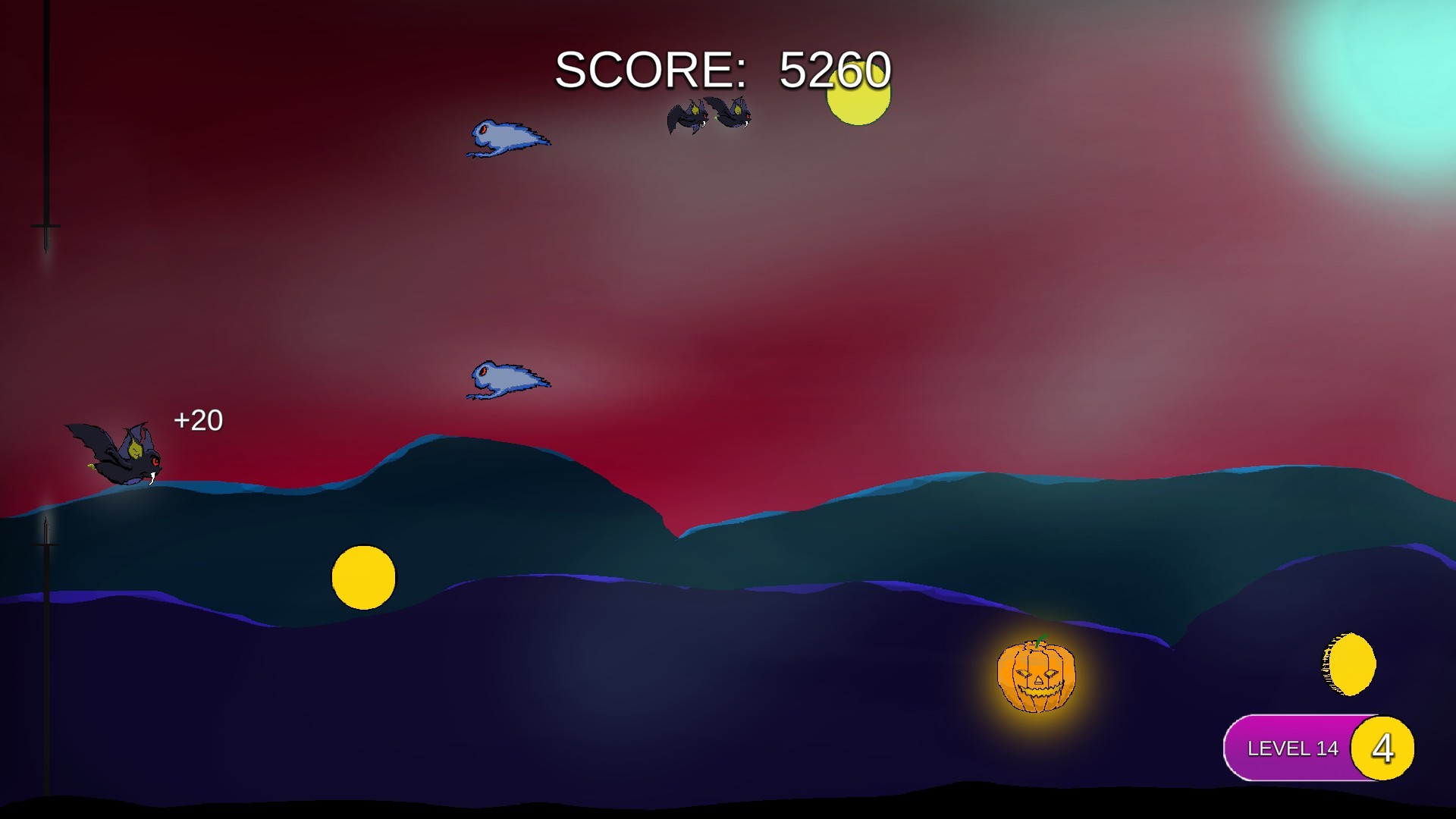 Flappy Bat — скриншот 3