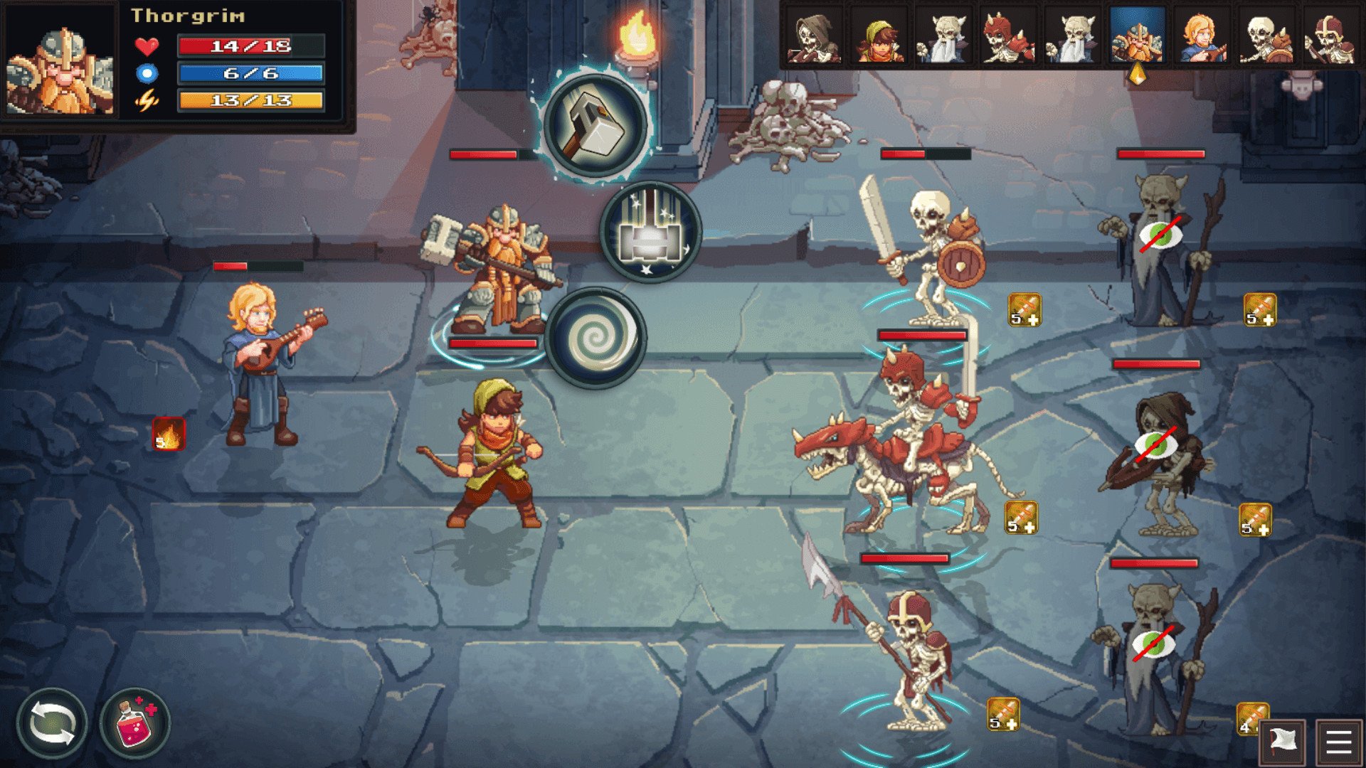 Dungeon Rushers — скриншот 1