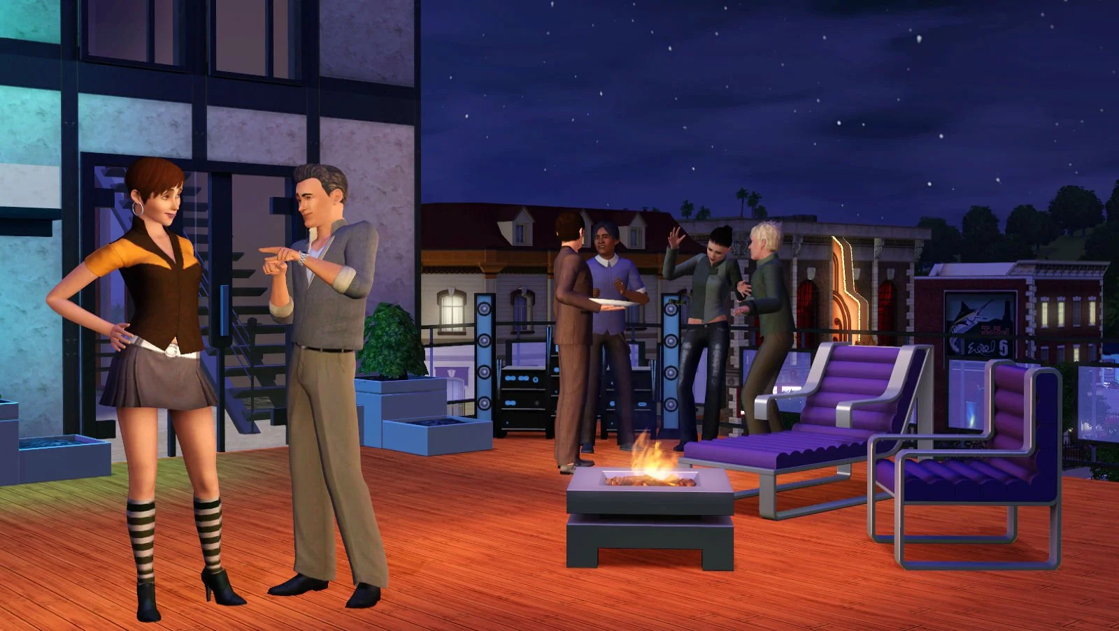 The Sims 3: High-End Loft Stuff - кадр 4