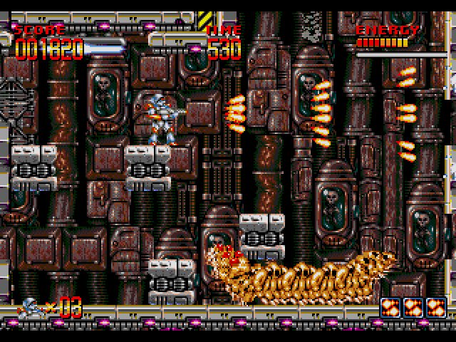 Mega Turrican — скриншот 1